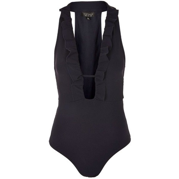 Topshop ribbed bodysuit - Picture 1 of 3
